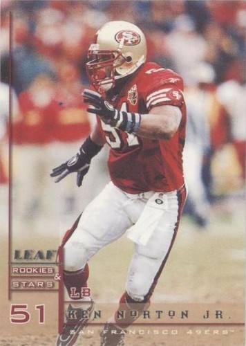 1998 Leaf Rookies & Stars Ken Norton #149