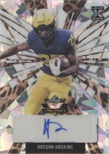 2022 Leaf Valiant Hassan Haskins #BA-HH1