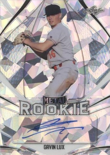 2020 Leaf Metal Rookie Autographs - Gavin Lux #MR-GL1