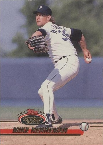 1993 Topps Stadium Club - Mike Henneman #480