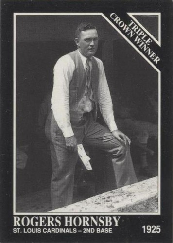 1992 The Sporting News Conlon Collection - Rogers Hornsby #527