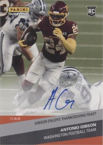 2020 Panini Instant NFL Antonio Gibson #134