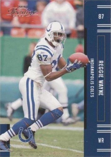 2005 Playoff Prestige Reggie Wayne #60