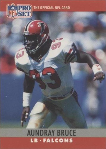 1990 Pro Set FACT Cincinnati Aundray Bruce #30