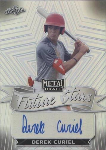 2021 Leaf Metal Draft - Derek Curiel #FS-DC1