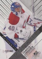 2016-17 SP Game Used - Charlie Lindgren #170