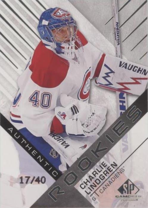 2016-17 SP Game Used - Charlie Lindgren #170