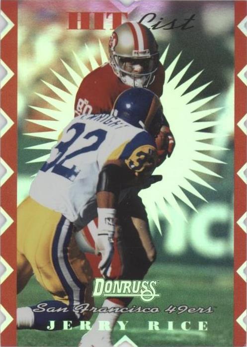 Donruss Jerry Rice #17 1996