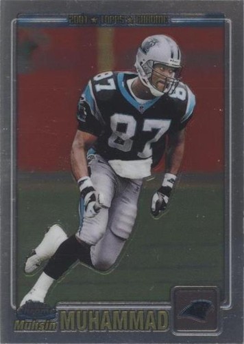 2001 Topps Chrome Refractors #35 Muhsin Muhammad /999 - NM