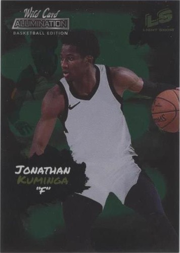 2021-22 Wild Card Alumination - Jonathan Kuminga #LS-11