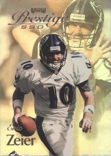 1999 Playoff Prestige SSD Eric Zeier #B131