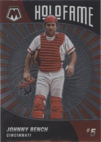2022 Panini Mosaic - Johnny Bench #HF-11