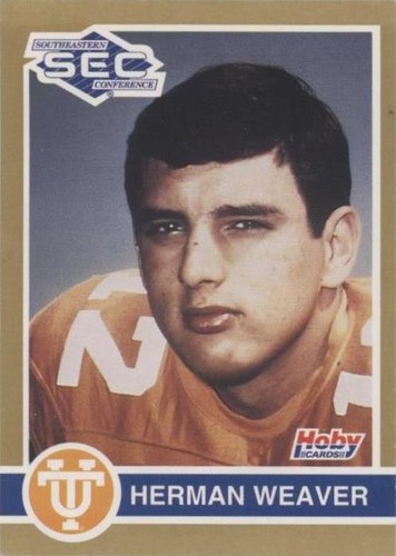 1991 Hoby Stars of the SEC Herman Weaver #312