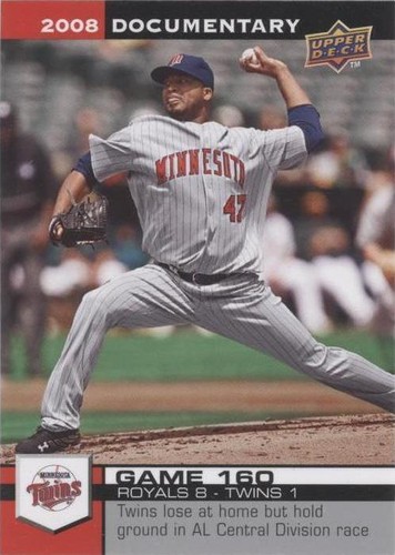2008 Upper Deck Documentary - Francisco Liriano #4761
