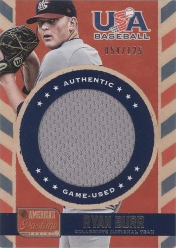 2013 Panini America's Pastime - Ryan Burr #US-RB
