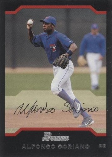 2004 Bowman - Alfonso Soriano #10
