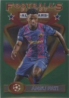 2021-22 Topps Finest Flashbacks UCL Ansu Fati #10
