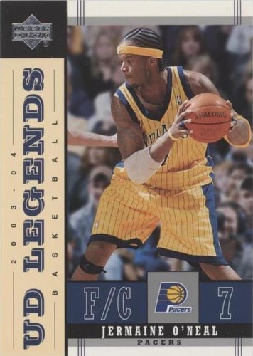 2003-04 Upper Deck UD Legends - Jermaine O'Neal #29