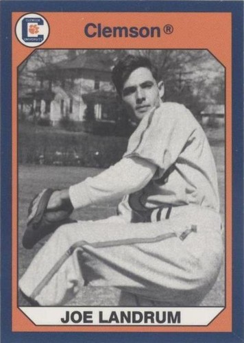 1990 Collegiate Collection Clemson Tigers - Joe Landrum #180
