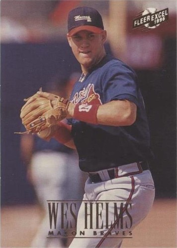1996 Fleer Excel - Wes Helms #126
