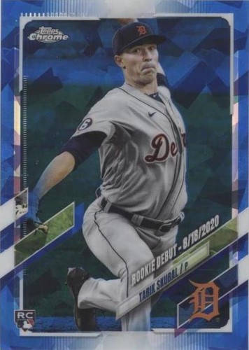 2021 Topps Chrome Update Series Sapphire Edition - Tarik Skubal #US284