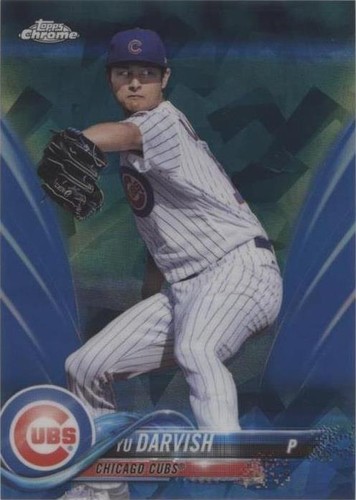 2018 Topps Chrome Sapphire Edition - Yu Darvish #436