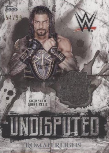 2018 Topps WWE Undisputed - Roman Reigns #UR-RR