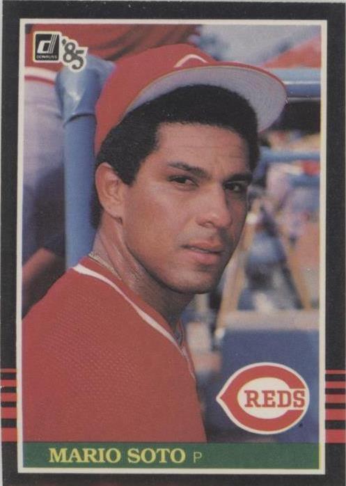 1985 Donruss - Mario Soto #184