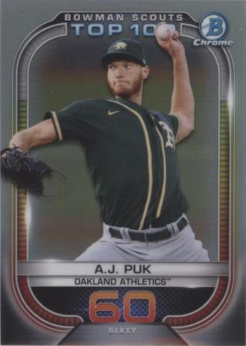 2021 Bowman - A.J. Puk #BTP-60