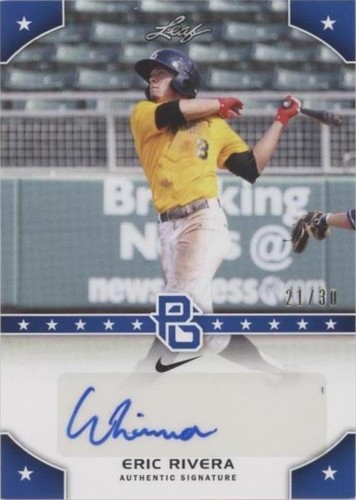 2015 Leaf Perfect Game National Showcase - Eric Rivera #PG-ER1