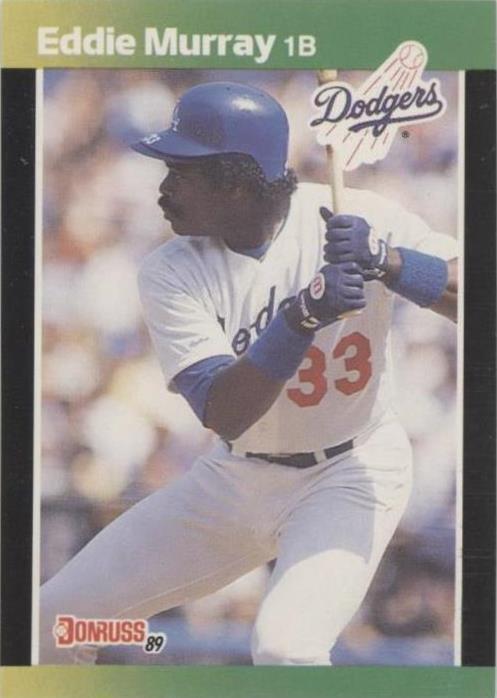 1989 Donruss Baseball's Best - Eddie Murray #92