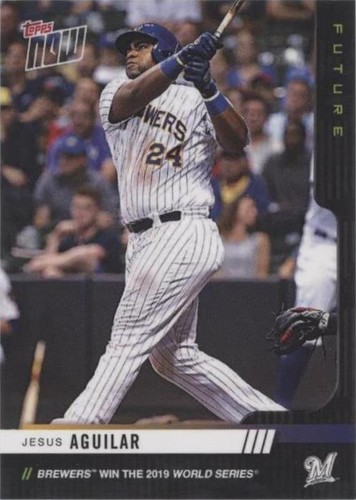 2019 Topps Now - Jesus Aguilar #48
