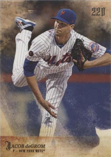 2018 Topps X Bryce Harper 220 Second to None - Jacob deGrom #11