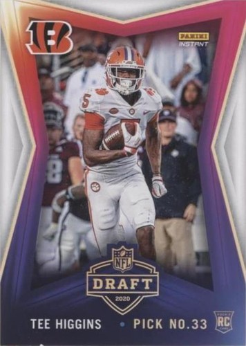 2020 Panini Instant NFL Tee Higgins #20