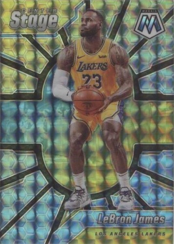 2019-20 Panini Mosaic Lebron James Pink Camo MVP Graded Gem