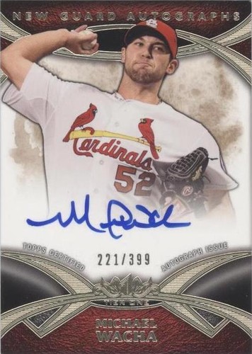 2014 Topps Tier One - Michael Wacha #NGA-MWC