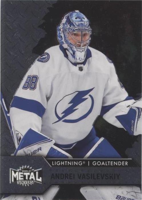 2020-21 Skybox Metal Universe - Andrei Vasilevskiy #52