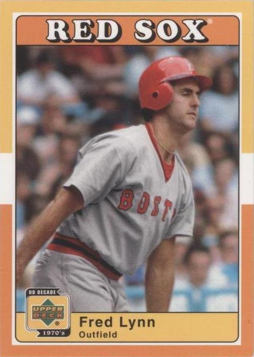 2001 Upper Deck Decade 1970 - Fred Lynn #25