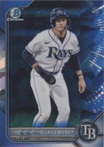 2022 Bowman Chrome Draft Sapphire Edition - Curtis Mead #BDC-38