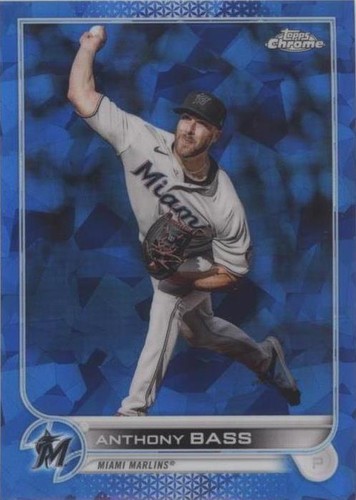 2022 Topps Chrome Update Series Sapphire Edition - Anthony Bass #US227