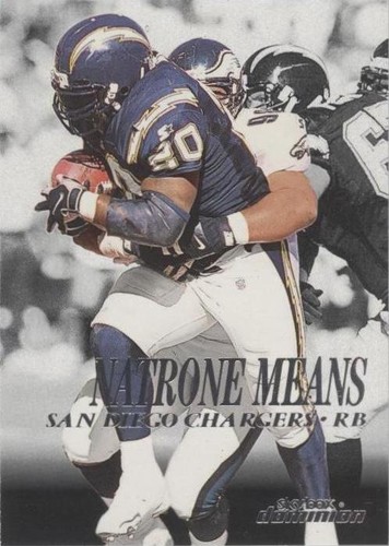 1999 Skybox Dominion Natrone Means #188