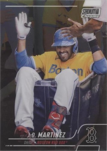 2022 Topps Stadium Club Chrome - J.D. Martinez #112