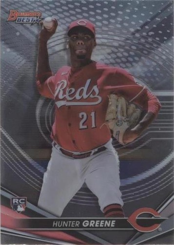 【4枚限定】 直書き toppsbowman HUNTER GREENE 2025 Topps Series 1 Baseball Hunter Greene Base #216