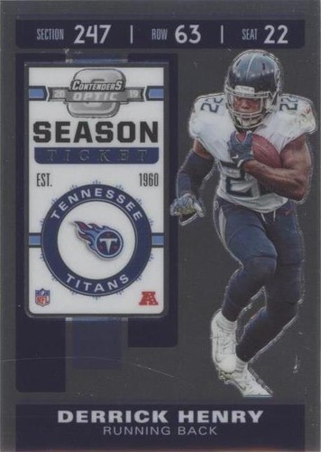 2019 Panini Contenders Optic Derrick Henry #26