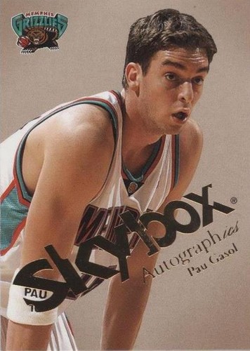 2003-04 Skybox Autographics - Pau Gasol #32