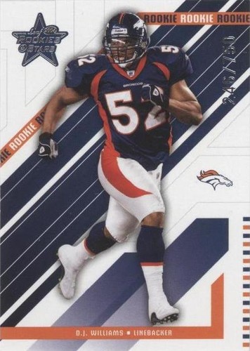 2004 Leaf Rookies & Stars D.J. Williams #215