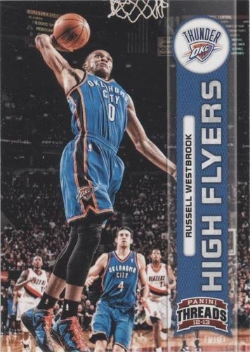 2012-13 Panini Threads - Russell Westbrook #5