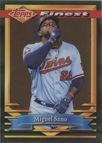 2021 Topps Finest Flashbacks - Miguel Sanó #151