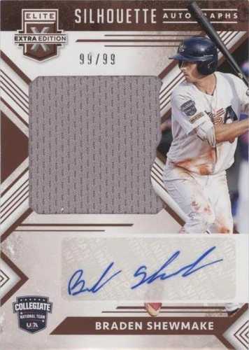 2018 Panini Elite Extra Edition - Braden Shewmake #UCSA-BS