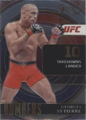 2022 Panini Select UFC - Georges St-Pierre #11
